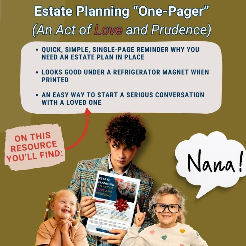Estate Planning One-Pager preview